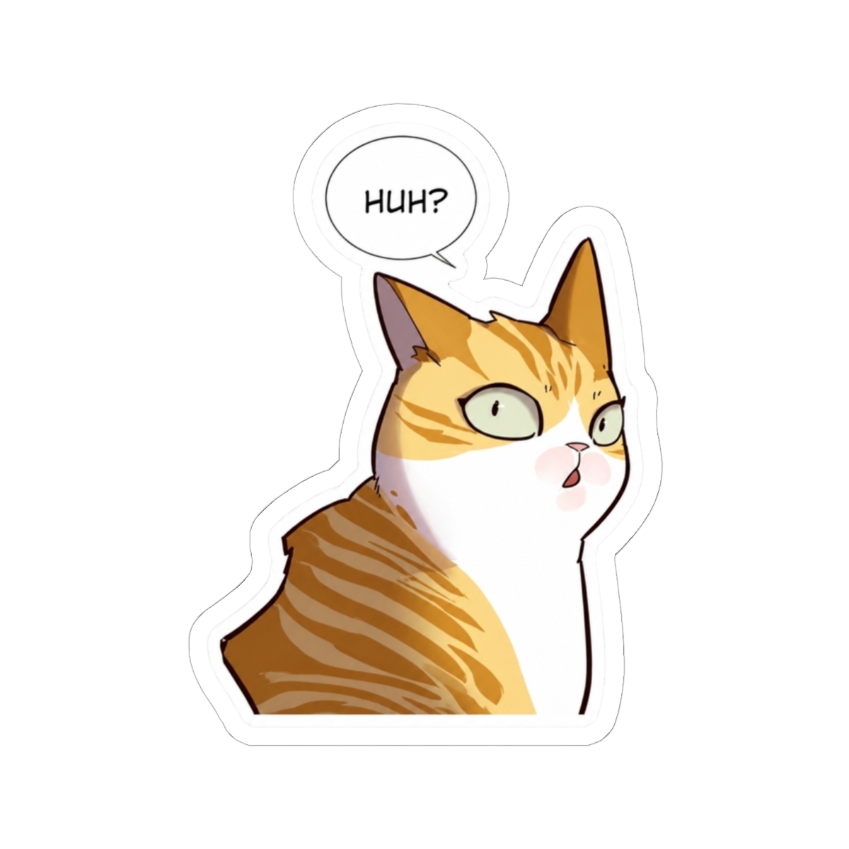 Kayden Huh Sticker | Cute Vinyl Decal for Laptop and Bottle | Eleceed - alternate angle 2, merchandise