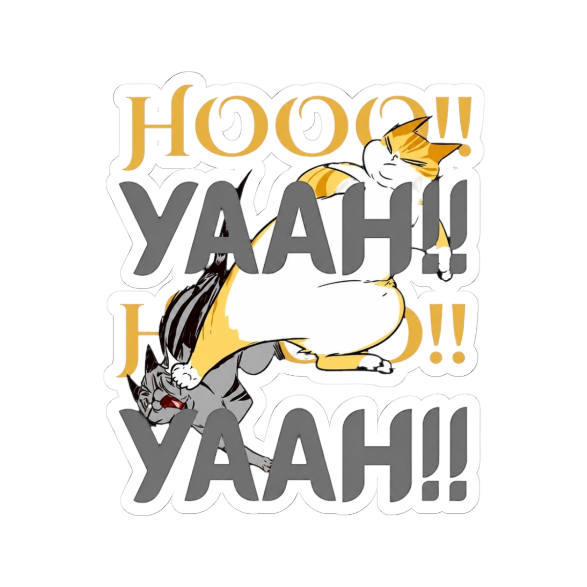Hoo!!, Yaah!!. Kayden kick. Sticker | Eleceed