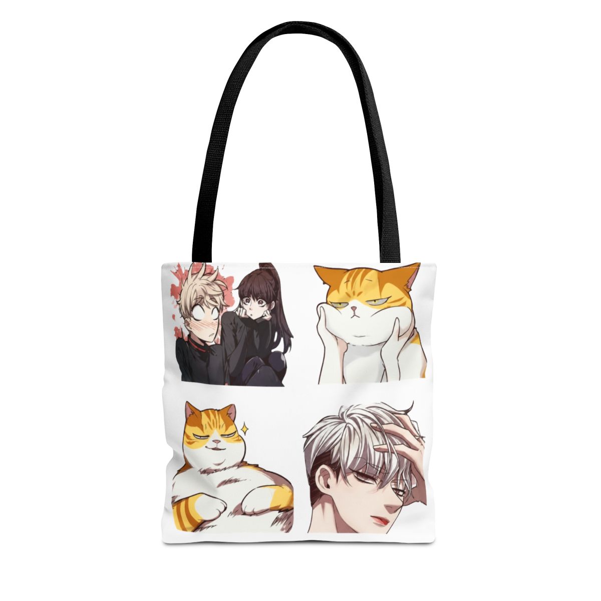 Eleceed Manga Plain Beige Cotton Polyester Bags Shoulder Bag for Grocery & Travel - Official Creator merchandise